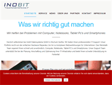 Tablet Screenshot of inobit.de
